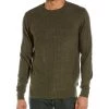 men Point Zero Brick Stitch Crewneck Sweater