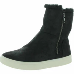 Very G Plusher Womens Leather Zipper Casual and Fashion Sneakers