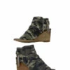 Very G women Keely Wedges In Green Camo