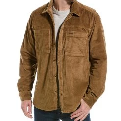 men Point Zero Stretch Cord Shirt