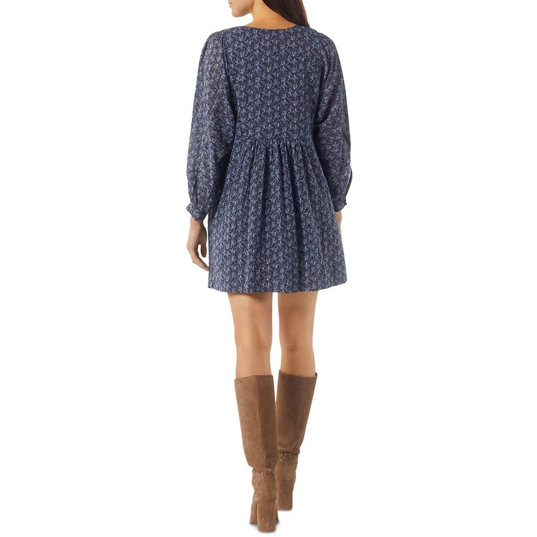 Joie Womens Silk Tie Neck Blouse 2 Joie Womens Silk Tie Neck Blouse - Image 2