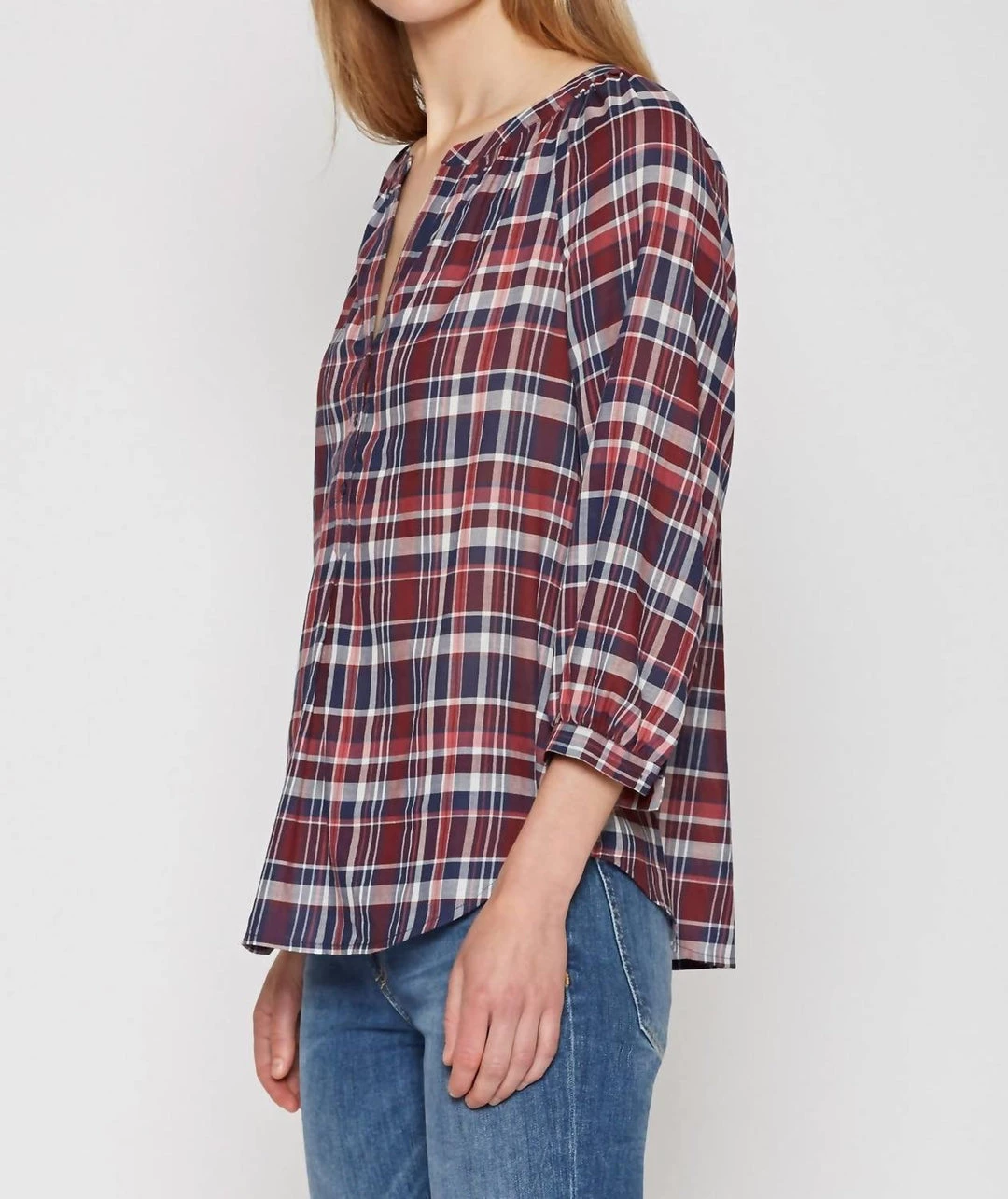 Joie women Selima Blouse in Dark Navy 2 Joie women Selima Blouse in Dark Navy - Image 2