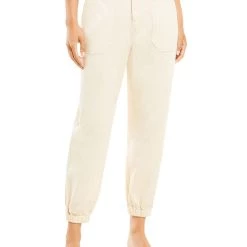 Joie Clive Womens Deep Pocket High Rise Cropped Jeans