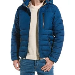 men Point Zero Square Quilted Ultralight Jacket