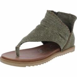 Very G Alexander Womens Pull On Covered Thong Sandals