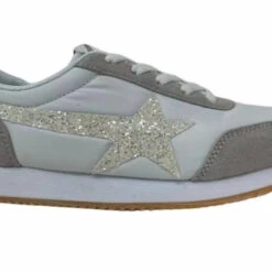 Very G women Vintage Sneaker in White/Grey