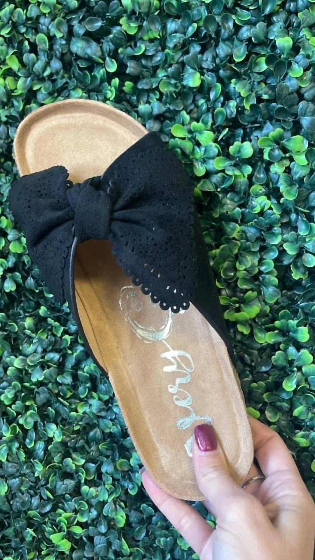 Very G women Marilyn Bow Sandal in Black 1 Very G women Marilyn Bow Sandal in Black