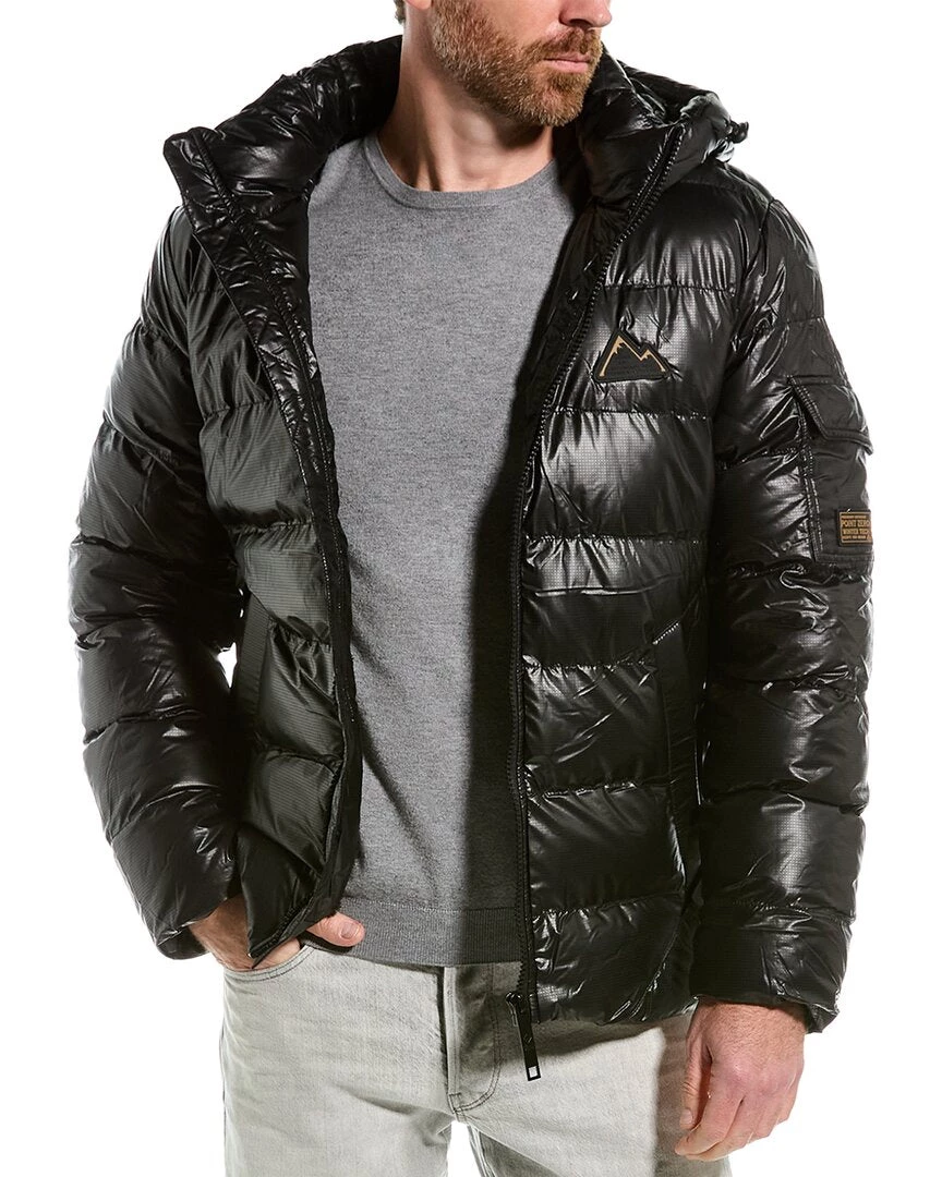 men Point Zero Ripstop Quilted Puffer Coat 1 men Point Zero Ripstop Quilted Puffer Coat