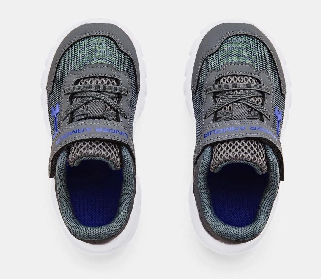 Under Armour kids Kid'S Assert 9 Ac Running Shoes in Pitch Gray 3 Under Armour kids Kid'S Assert 9 Ac Running Shoes in Pitch Gray - Image 3