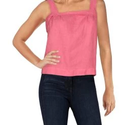 Joie Ami Womens Linen Sleeveless Tank Top