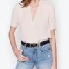 Joie women Ance Blouse in Pink Sky