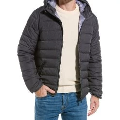 men Point Zero Beltline Hooded Ultralight Jacket