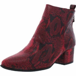 Very G Nicola Womens Faux Leather Ankle Ankle Boots