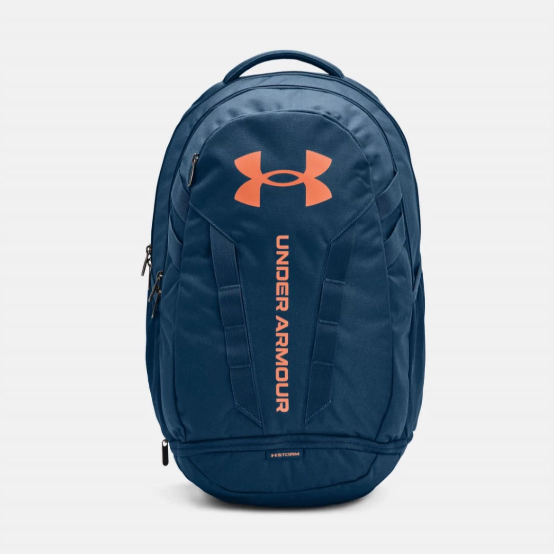 Under Armour women Men's Hustle 5.0 Backpack in Tin/Ghost Gray 1 Under Armour women Men's Hustle 5.0 Backpack in Tin/Ghost Gray