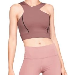 Under Armour Misty Womens Crop Fitness Pullover Top