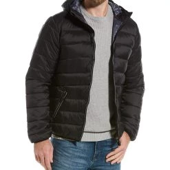 men Point Zero Beltline Hooded Ultralight Jacket