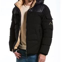men Point Zero Engineered Quilted Puffer Jacket