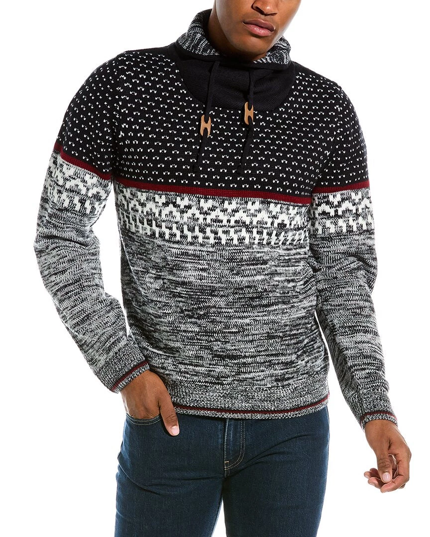 men Point Zero Shawl Collar Sweater 1 men Point Zero Shawl Collar Sweater