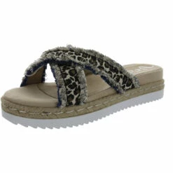 Very G Laney Womens Animal Print Slip-On Flatform Sandals -Very G store f6bfbb51214342f4aa291c87ae472dc2 1080x